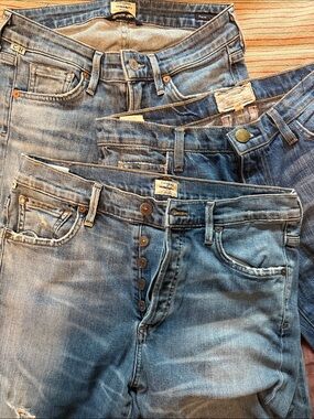 A WHOLE LOT OF DENIM (including MOUSSY & LEVIS) | 10 PAIR